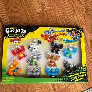 Heroes of Goo Jit Zu Minis Mega 10 Pack New